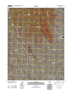 Big Springs Nevada Historical topographic map, 1:24000 scale, 7.5 X 7.5 Minute, Year 2012