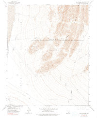 Black Hills SW Nevada Historical topographic map, 1:24000 scale, 7.5 X 7.5 Minute, Year 1973