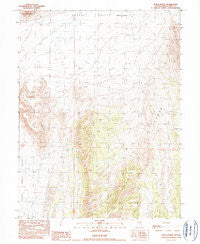 Black Point Nevada Historical topographic map, 1:24000 scale, 7.5 X 7.5 Minute, Year 1990