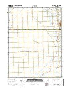 Black Rock Point West Nevada Current topographic map, 1:24000 scale, 7.5 X 7.5 Minute, Year 2015