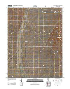 Black Spring NW Nevada Historical topographic map, 1:24000 scale, 7.5 X 7.5 Minute, Year 2012