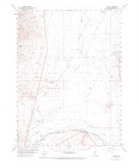 Bliss Nevada Historical topographic map, 1:62500 scale, 15 X 15 Minute, Year 1959