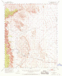 Blue Diamond Nevada Historical topographic map, 1:62500 scale, 15 X 15 Minute, Year 1952