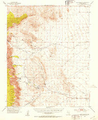 Blue Diamond Nevada Historical topographic map, 1:62500 scale, 15 X 15 Minute, Year 1952