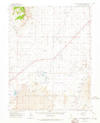 Blue Eagle Springs Nevada Historical topographic map, 1:62500 scale, 15 X 15 Minute, Year 1964
