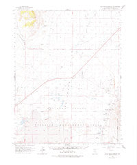 Blue Eagle Springs Nevada Historical topographic map, 1:62500 scale, 15 X 15 Minute, Year 1964