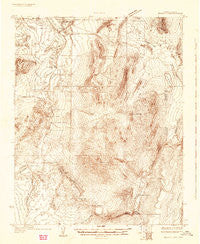 Bonelli Nevada Historical topographic map, 1:96000 scale, 30 X 30 Minute, Year 1926