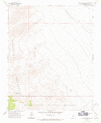 Bonnie Claire SE Nevada Historical topographic map, 1:24000 scale, 7.5 X 7.5 Minute, Year 1967