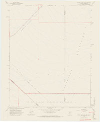 Bonnie Claire SW Nevada Historical topographic map, 1:24000 scale, 7.5 X 7.5 Minute, Year 1968