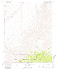 Bonnie Claire SW Nevada Historical topographic map, 1:24000 scale, 7.5 X 7.5 Minute, Year 1968