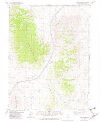 Boone Canyon Nevada Historical topographic map, 1:24000 scale, 7.5 X 7.5 Minute, Year 1982