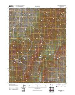 Boone Spring Nevada Historical topographic map, 1:24000 scale, 7.5 X 7.5 Minute, Year 2012