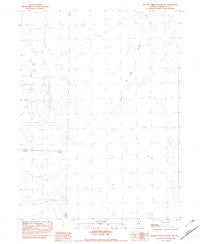 Bottle Creek Slough SW Nevada Historical topographic map, 1:24000 scale, 7.5 X 7.5 Minute, Year 1982
