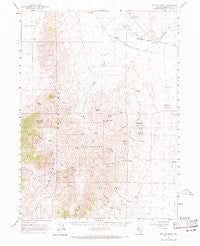 Bottle Creek Nevada Historical topographic map, 1:62500 scale, 15 X 15 Minute, Year 1961