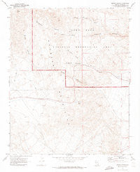 Bridge Canyon Nevada Historical topographic map, 1:24000 scale, 7.5 X 7.5 Minute, Year 1970