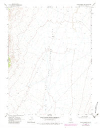 Brown Summit SW Nevada Historical topographic map, 1:24000 scale, 7.5 X 7.5 Minute, Year 1968