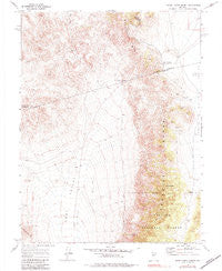 Burnt Cabin Summit Nevada Historical topographic map, 1:24000 scale, 7.5 X 7.5 Minute, Year 1969
