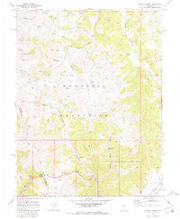 Carroll Summit Nevada Historical topographic map, 1:24000 scale, 7.5 X 7.5 Minute, Year 1969