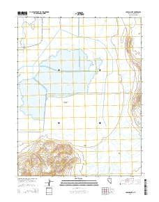 Carson Lake Nevada Current topographic map, 1:24000 scale, 7.5 X 7.5 Minute, Year 2014