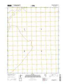Carson Sink SE Nevada Current topographic map, 1:24000 scale, 7.5 X 7.5 Minute, Year 2014