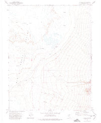 Carvers NE Nevada Historical topographic map, 1:24000 scale, 7.5 X 7.5 Minute, Year 1971