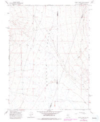 Cherry Creek SE Nevada Historical topographic map, 1:24000 scale, 7.5 X 7.5 Minute, Year 1965