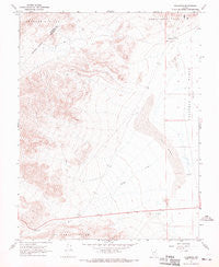 Columbus Nevada Historical topographic map, 1:24000 scale, 7.5 X 7.5 Minute, Year 1967