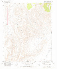 Delamar 3 NE Nevada Historical topographic map, 1:24000 scale, 7.5 X 7.5 Minute, Year 1969