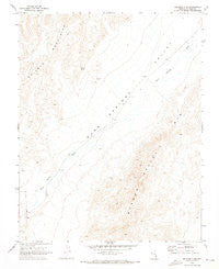Delamar 3 SE Nevada Historical topographic map, 1:24000 scale, 7.5 X 7.5 Minute, Year 1969