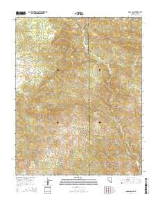 Docs Pass Nevada Current topographic map, 1:24000 scale, 7.5 X 7.5 Minute, Year 2014