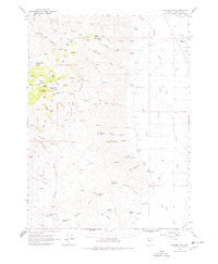 Duffer Peak Nevada Historical topographic map, 1:62500 scale, 15 X 15 Minute, Year 1965