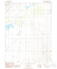 East of Millett Ranch Nevada Historical topographic map, 1:24000 scale, 7.5 X 7.5 Minute, Year 1988