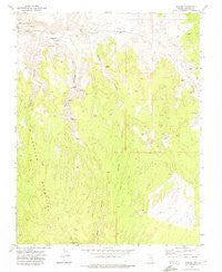 Eccles Nevada Historical topographic map, 1:24000 scale, 7.5 X 7.5 Minute, Year 1972