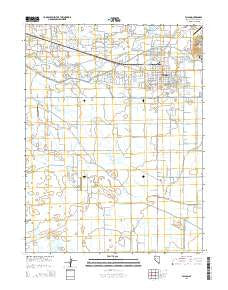 Fallon Nevada Current topographic map, 1:24000 scale, 7.5 X 7.5 Minute, Year 2014