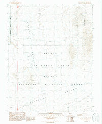 Fallout Hills NW Nevada Historical topographic map, 1:24000 scale, 7.5 X 7.5 Minute, Year 1989