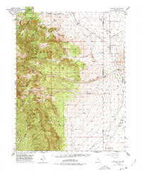 Garrison Utah Historical topographic map, 1:62500 scale, 15 X 15 Minute, Year 1949