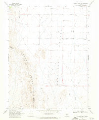 Gilbert Creek NW Nevada Historical topographic map, 1:24000 scale, 7.5 X 7.5 Minute, Year 1969