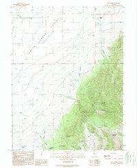 Gold Park Nevada Historical topographic map, 1:24000 scale, 7.5 X 7.5 Minute, Year 1988