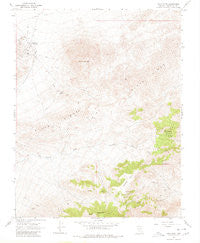 Gold Point Nevada Historical topographic map, 1:24000 scale, 7.5 X 7.5 Minute, Year 1968