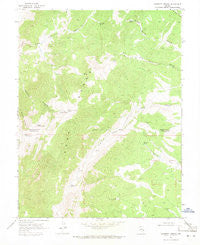 Haggerty Spring Nevada Historical topographic map, 1:24000 scale, 7.5 X 7.5 Minute, Year 1969