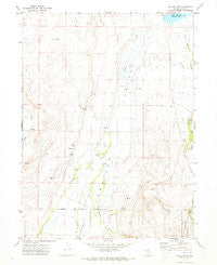 Halleck SW Nevada Historical topographic map, 1:24000 scale, 7.5 X 7.5 Minute, Year 1971