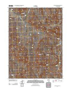 Hart Mountain Nevada Historical topographic map, 1:24000 scale, 7.5 X 7.5 Minute, Year 2011