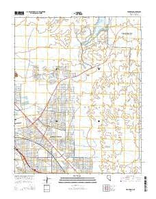 Henderson Nevada Current topographic map, 1:24000 scale, 7.5 X 7.5 Minute, Year 2015