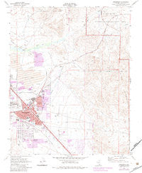 Henderson Nevada Historical topographic map, 1:24000 scale, 7.5 X 7.5 Minute, Year 1970