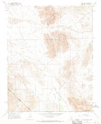 High Peak Nevada Historical topographic map, 1:24000 scale, 7.5 X 7.5 Minute, Year 1968