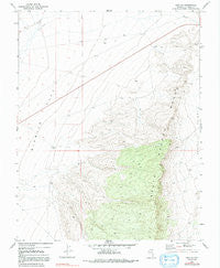 Hiko SE Nevada Historical topographic map, 1:24000 scale, 7.5 X 7.5 Minute, Year 1970