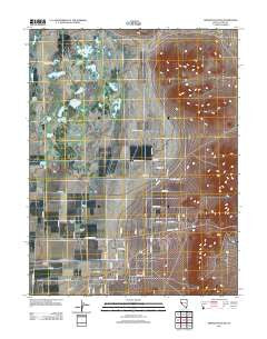 Hinkson Slough Nevada Historical topographic map, 1:24000 scale, 7.5 X 7.5 Minute, Year 2011