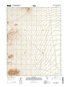 Honest John Well Nevada Current topographic map, 1:24000 scale, 7.5 X 7.5 Minute, Year 2015