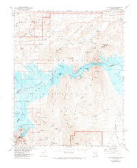 Hoover Dam Arizona Historical topographic map, 1:62500 scale, 15 X 15 Minute, Year 1953