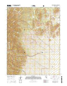 Horse Spring Hills Nevada Current topographic map, 1:24000 scale, 7.5 X 7.5 Minute, Year 2014